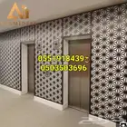 تركيب ورق جدران وتكسيات وبديل خشب وبديل رخام مختص ديكورات