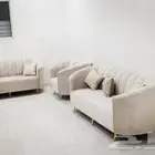 طقم كنب 6 قطع بحاله ممتازه شبه جديد
