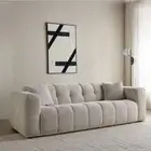 كنب الاهبه الجديد ثلاث كبير واثنين كرسي