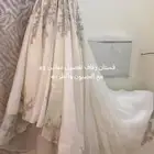 فستان زفاف تفصيل