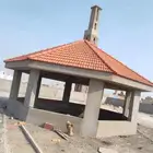 قرميد معدني مع العوازل وقرميد فخار اقل تكلفه مع جوده عاليه