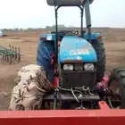 حراثه هولندي مع حصادة اعلاف