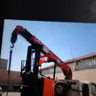 بوم ترك ونش كرين مع سطحات للنقل