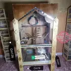 قفص خشب مميزه يوجد اشكال مختلفه بتصميم جميل