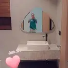 6ملم مرايا قاردين صناعه سعوديه امريكيه مع حف واضاءه خلفيه