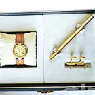 ساعة دنهيل مع قلم و كبك طلاء ذهبي DUNHILL MILLENNIU Vintag