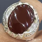 خاتم عقيق يماني كرزي دموي