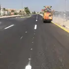 تخطيط طرق الاسفلت والمواقف ( حار و بارد)