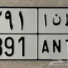 لوحه مميزة طنا 391 ط ن ا