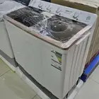 غسالة 10 كيلو حوضين غساله ملابس جنرال