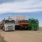 تريله تحميل ابل وبضائع