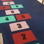 أرضيات مطاطيه ملاعب تنس وطائره بلاط مطاطي رول مطاطي