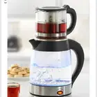 غلاية ومحضر شاي زجاج 1.8 لتر 135 ريال