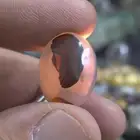 حجر عقيق يماني مصور وجه اسد