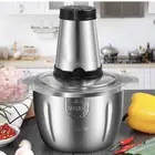 فرامة لحم وخضروات بثلاث سرعات وخمس شفرات تقطيع