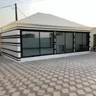 بيت شعر متحرك ثابت قماش ملكي و هادئ