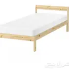 سرير مع المرتبه والفرش