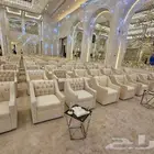 تاجير كنب ثلاثي كنب مفرد تاجير كراسي ملكي زل ملكي