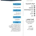 سيرة ذاتية احترافية
