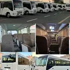 باصات كوستر حديثة للايجار