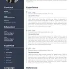 تصميم سيرة ذاتية CV عربي وانجليزي بتنسيق وجودة عالية