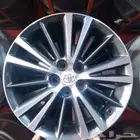 جنوط كورولا موديل 2017 مقاس16 اصلي وكاله