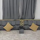 مساند ظهر مع الخداديات والستائر والفرشه