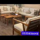 كراسي وطاولات خارجية وداخلية