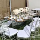 تاجير كراسي شفافي طاولات سماعات