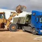 تاجير تريلات قلاب ترحيل ناتج حفر بريده