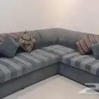 غرفه نوم وكنب وبوتوغاز