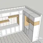 مصمم مطابخ المنيوم 3d