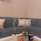 كنب نظيف جدا جدا جدا على شكل حرف إل