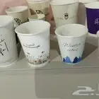 طباعة وتصنيع اكواب ورق - بلاستيك - اكياس - بوكسات - استيكرات