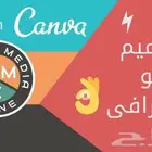 مصممة محترفة ( برنامج كانفا cava)