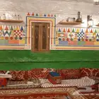 ترميم بيوت الطين مع القط العسيري