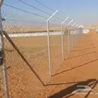 سياج أمني شبوك زراعيه