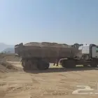 تأجير قلابات سكس وشيولات وبكلينات وتريلات للحفر والدفن