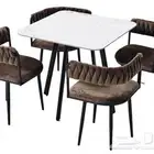 طاولات طعام رخام او سيراميك جودة عالية وقوية