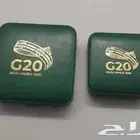 طقم ميداليات G20 قمة العشرين - الرسمية