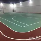 تصميم جميع انواع الملعب كره القدم طائرة وتنس سهله