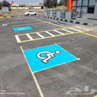 تخطيط موقف السيارات تركيب عيون القطط الخزف السعودي