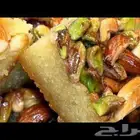 الهريسة النبكية السورية بالسمن العربي والفستق الحلبي