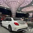 مرسيدس C200 2015 نظافة عالية بلاك اديشن كت AMG