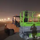 روافع شوكيه للايجار وكرينات ونش بجميع الاحجام