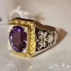 خاتم جمشت مع 4 قطع الماس بشهاده صياغه ماجد VIP
