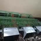 بطاريه ارانب افقيه 6عيون