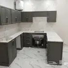 مطابخ جديده جاهزه ومطابخ جاهزه معدله حسب المساحه