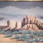 لوحة كبيرة رسم يدوي موقعه