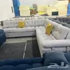 كنب جديد جاهز حرف ال و7نفر شامل التوصيل